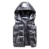Kid's Hooded Vest Winter Padded Jacket for Boys' and Girls' Coat
