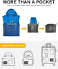 Wholesale Men's Casual Rain Jacket Waterproof Lightweight Foldable Raincoat for Hiking Golf Running Camping Fishing