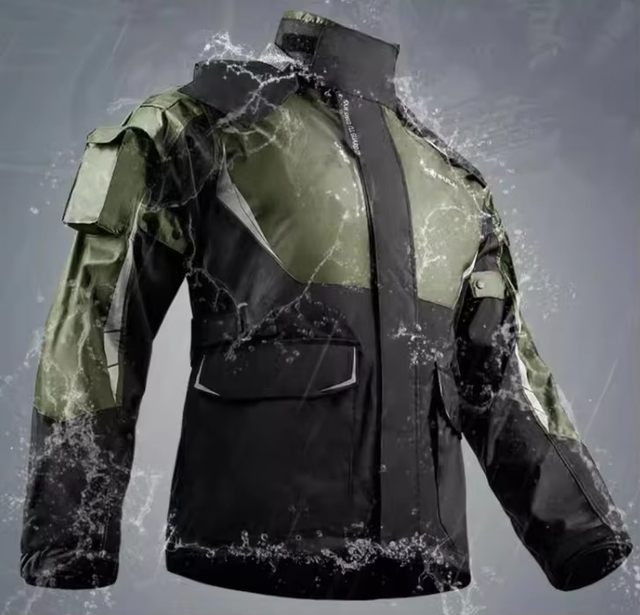 OEM Motorcycle Raincoat Rain Pants Full Body Rainproof Motorcycle Rainproof Riding Suit Set Thick Waterproof Rain Suit