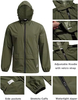 Men's Raincoat Waterproof and Rainproof Lightweight Breathable Rainproof Jacket Trousers 2-piece Raincoat Set