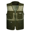 Hot Sale Summer Mesh Quick Dry Fishing Vest Photography Multi-pocket Journalist Vest