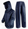 Waterproof Work Wear Rain Suit Set Nylon Jacket With Pants Durable for Gardening Cleaning Fishing Outdoor