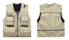 Custom Explosive Models Men's Utility Cargo Vest Outdoor Fishing Safari Travel Work Photo Vest With Pockets