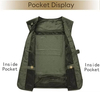 Custom Multi-functional Vest Male Spring and Autumn Multi-pocket Photographer Fishing Vest Overalls Summer Director