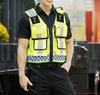 OEM Mesh Breathable Vest Riding Traffic Enforcement Patrol Road Emergency Rescue Security Suit Reflective Vest