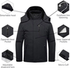 Explosive Models Unisex 3 In1 Jacket Outdoor Waterproof Winter Fleece Lined Warm Hiking Windproof Jacket
