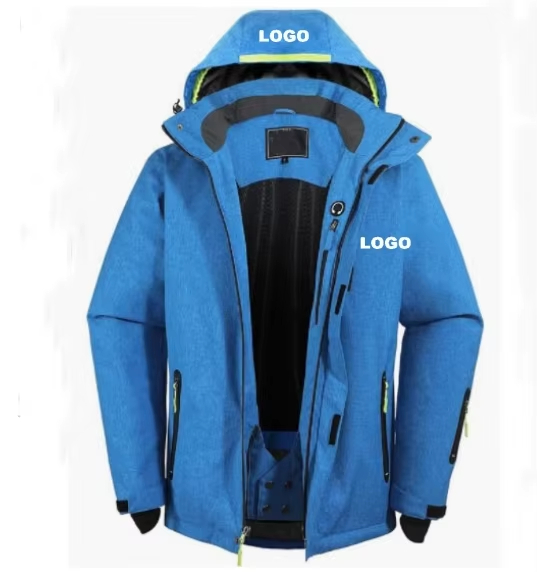 Men's Winter Ski Jacket Mountain Waterproof Windproof Thermal Skiing Hiking Camping Jacket Coat