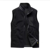 Hot Sale Autumn/Winter Fleece Vest for Men With Fleece Thickened Vest Stand Collar Fleece Warm Vest