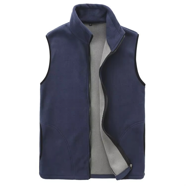 Men's Hunting Wear Polar Fleece Vest Jacket Soft Shell Waistcoat Custom Embroidery Logo Winter Warm Men's Vests