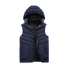 Custom 100% Nylon Warm Men Waistcoat Fashion Classic Winter Vest Padded Vest for Men
