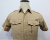 Summer Men's Short-sleeved Tooling Shirt Slim-fit Multi-pocket Elastic Cotton Outdoor Fashion Trend Shirt