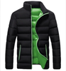 OEM Custom Warm Thick Bubble Men Winter Coats High Quality Zipper Padded Puffer Jackets
