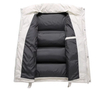 Custom Private Label Winter New Men's Stand Collar Multi-pocket Thick Warm White Winter Vest Coat for Fishing Camping