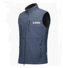 Online Hot-selling Men's Windproof Lightweight Soft-shell Casual Vest for Running Golf Camping Travel Hiking