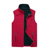 Custom Light Fleece Jacket Keep Warm Hiking Sports Softshell Vest Work Gilet in Spring for Women