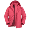 Fashion 3in1 Jacket Water-Resistant Outer Shell and Inner Fleece Jacket Protect From Wind and Light Rain Walking Outwear Coat