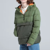 Oem Custom Warm Thicken Bubble Mens the Winter Coats High Quality Half Zip Padded Puffer Jacket for Men