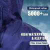 Hot Style Long Lightweight Windproof Waterproof Unisex Poncho Raincoat With Hood and Sleeves for Women and Men