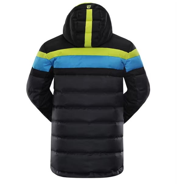 OEM Fall and Winter Unisex Windproof Warm Ski Snowboarding Snowmobile Down Jacket