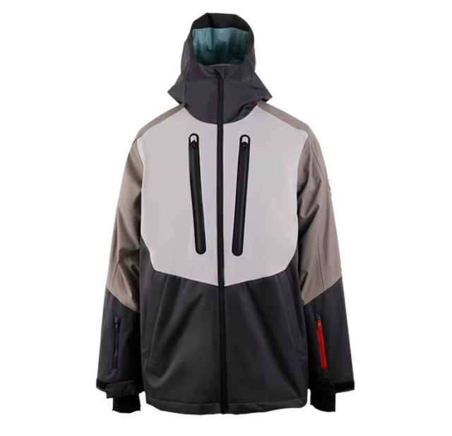 Hot Sale High Quality Men's Waterproof Warm Ski Suit Hoodie Winter Outdoor Warm Ski Suit Can Be Customized logo