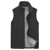 Men's Hunting Wear Polar Fleece Vest Jacket Soft Shell Waistcoat Custom Embroidery Logo Winter Warm Men's Vests