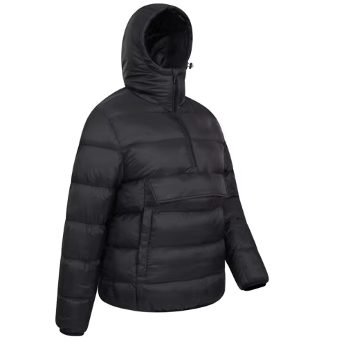Oem Custom Warm Thicken Bubble Mens the Winter Coats High Quality Half Zip Padded Puffer Jacket for Men