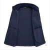 Hot Sale Autumn/Winter Fleece Vest for Men With Fleece Thickened Vest Stand Collar Fleece Warm Vest