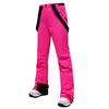 2025 Custom Women Ski Snowboarding Pants Waterproof Warm Wool Lined Ski Hiking Pants