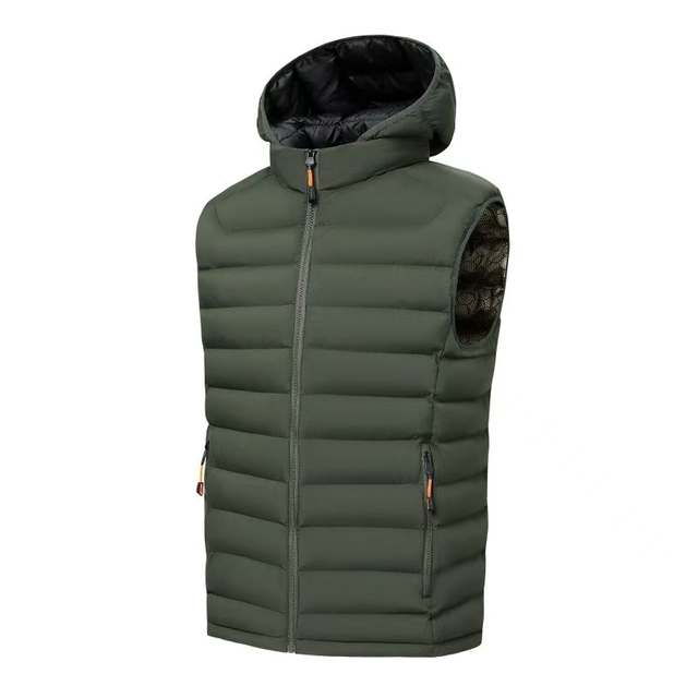Winter Vest Padded Vest Fashion Classic 100% Nylon Warm Men Waistcoat for Men
