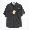 Wholesale Male Short Sleeve Mens Fishing Shirt Anti Crinkle Fast Dry Fishing Hiking Shirt for Men