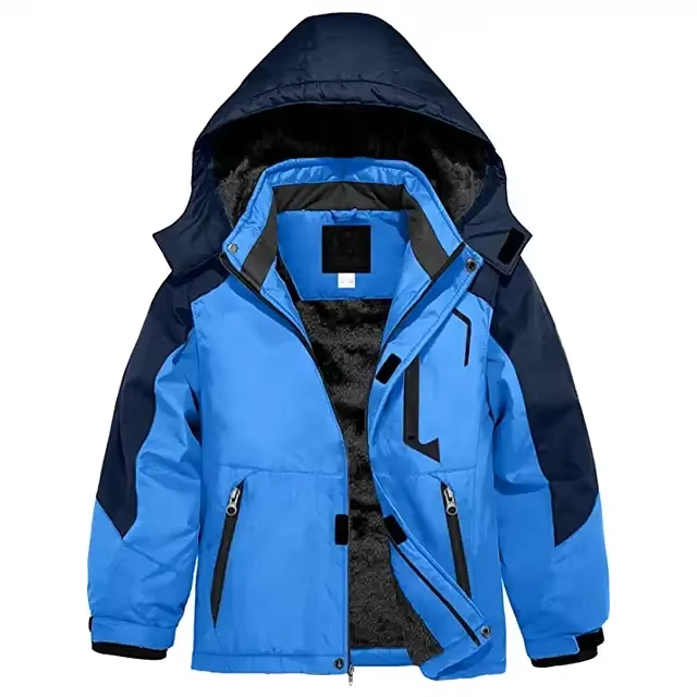 Boys Outdoor Sports Snowboard Jacket Cheap Fleece Winter Jacket Windproof Children Snow Jacket