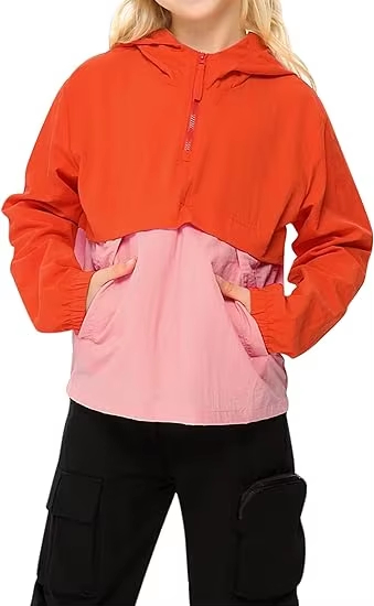 Boys Girls Collapsible Lightweight Waterproof Hooded Raincoat Size 3-12 Years Old for School Camping Hiking