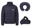 OEM Lightweight Custom Casual Polyester Men's Waterproof Breathable Pack a Travel Neck Pillow Instead of a Down Jacket