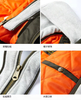 Fall/Winter Bomber Jacket Men's Baseball Jacket Heavy Cargo Short Loose Outdoor Air Cotton pilot Jacket