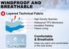 Explosive Models Unisex 3 In1 Jacket Outdoor Waterproof Winter Fleece Lined Warm Hiking Windproof Jacket