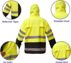 OEM Raincoat Waterproof Men's and Women's Heavy Duty High Visibility Reflective Raincoat Jacket