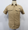 Summer Men's Short-sleeved Tooling Shirt Slim-fit Multi-pocket Elastic Cotton Outdoor Fashion Trend Shirt