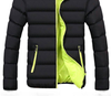 OEM Custom Warm Thick Bubble Men Winter Coats High Quality Zipper Padded Puffer Jackets