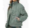 Fashion Custom Women's Quilted Puffer Padded Jacket Buttoned up Lightweight Jacket Coat