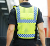 OEM Mesh Breathable Vest Riding Traffic Enforcement Patrol Road Emergency Rescue Security Suit Reflective Vest