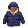 Spring Mountain Kids Plain Color Jacket Children's Cotton Coat Thick Keep Warm Winter Children Cotton Padded Jacket