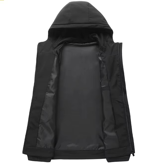 Mens Jacket High Performance Waterproof Wind Jacket Rain Coat