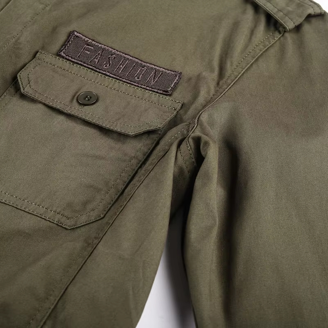 Spring and Autumn New Men's Casual Outdoor Shirt with Long Sleeves for Hiking, Fishing, Walking, Traveling