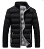 OEM Custom Warm Thick Bubble Men Winter Coats High Quality Zipper Padded Puffer Jackets