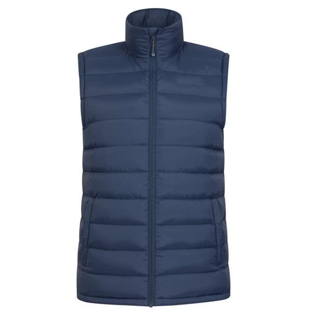 Custom 100% Polyester Warm Men Waistcoat Fashion Classic Winter Vest Padded Vest for Men Gilet