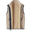 Custom Logo Embroidery and Warm Winter Polar Fleece Waistcoat Men's Wholesale Sleeveless for Outdoor Clothing Logo Fleece Vest