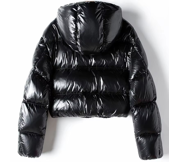 Fashion Custom Short Down Jacket New White Duck Down Hooded Jacket Puffer Light Weight Down Jacket