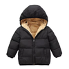 Spring Mountain Kids Plain Color Jacket Children's Cotton Coat Thick Keep Warm Winter Children Cotton Padded Jacket