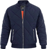 Men's Bomber Jacket Winter Fall Quilted Puffer Jacket Warm Padded pilot Coat