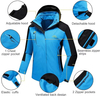 Hot Sale Popular New Women's 3 in 1 Winter Coat Ski Jacket Waterproof Windproof Parka Jacket Coat